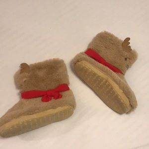 Toddler Reindeer Slippers